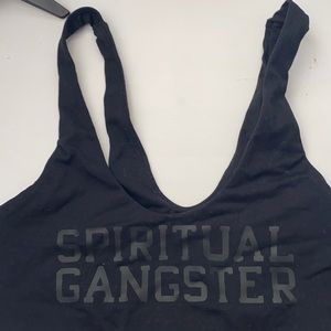 Spiritual gangster sports bra